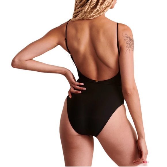 PQ Midnight Belted One Piece Swimsuit - Picture 3 of 7